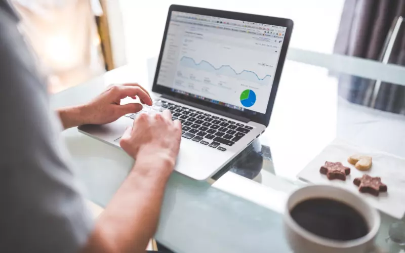 Man Using Analytics